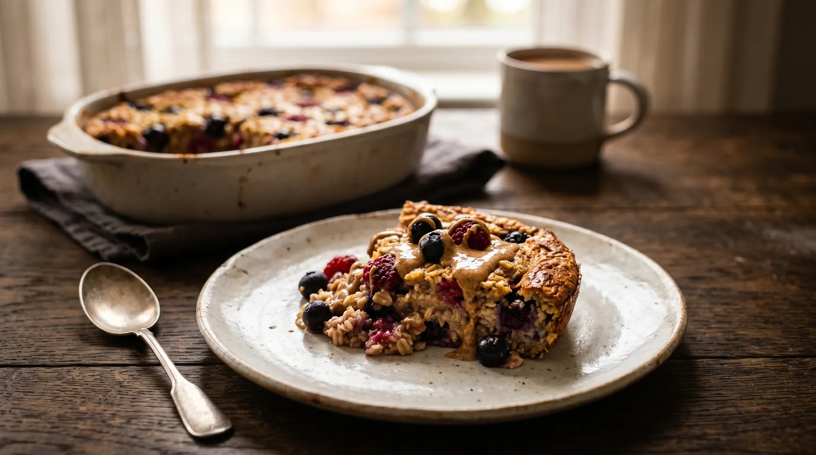 Baked Protein Oatmeal