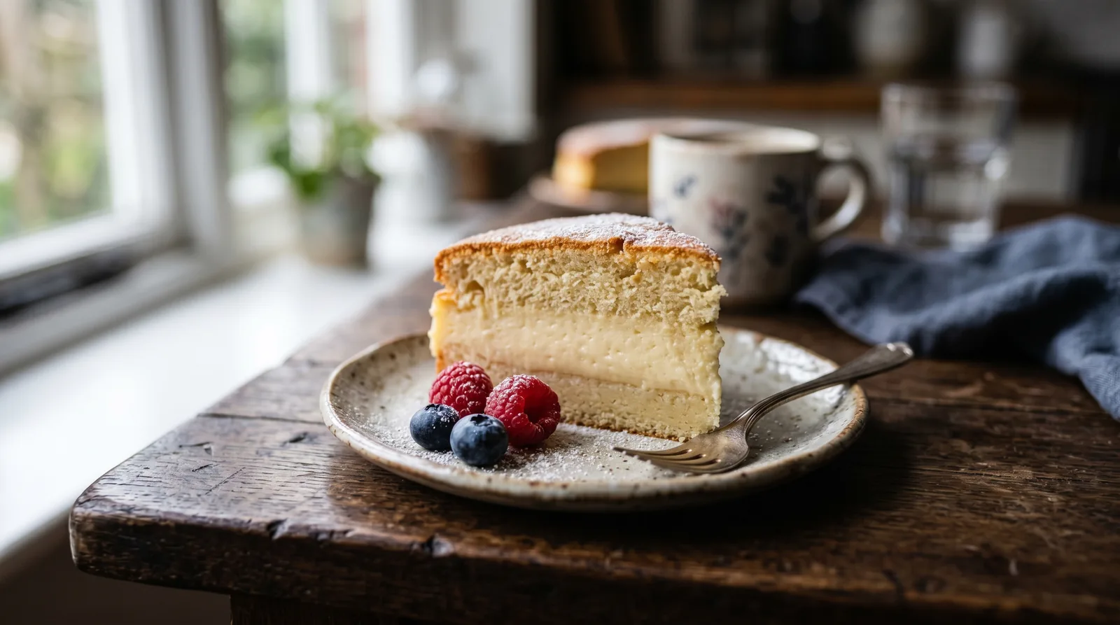 Protein Custard Cake