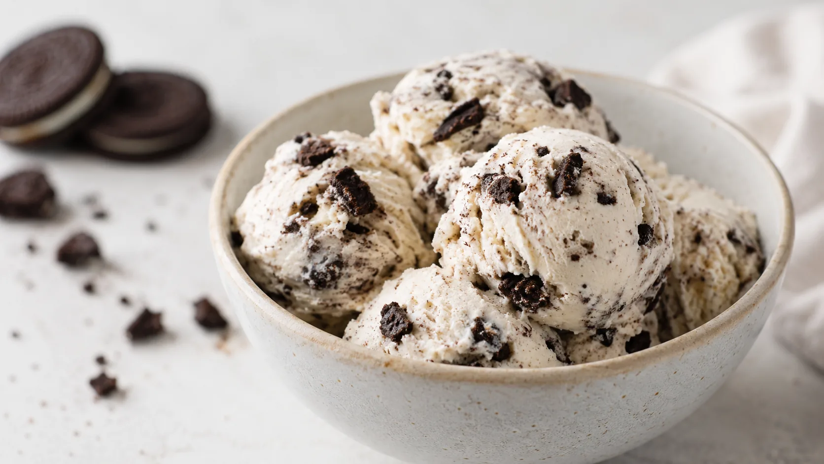Ninja Creami Cookies & Cream Protein Ice Cream