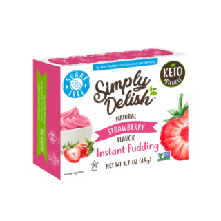 Simply Desserts Sugar Free Instant Strawberry Pudding