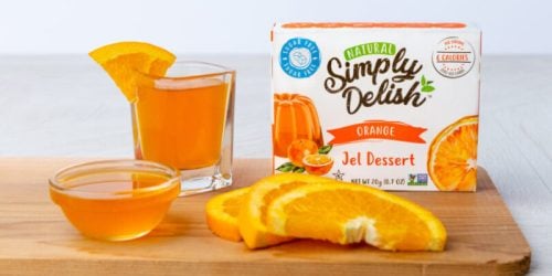 Vodka Shots made with Orange Jel