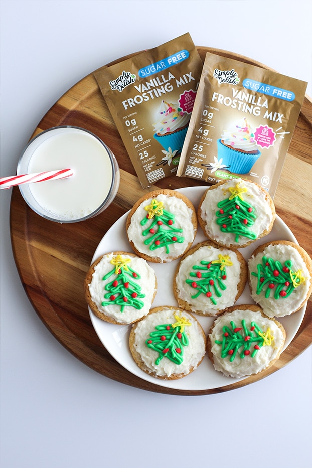 Frosted Christmas Cookies