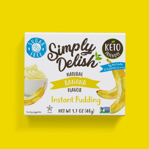 Vegan Sugar Free Instant Banana Pudding