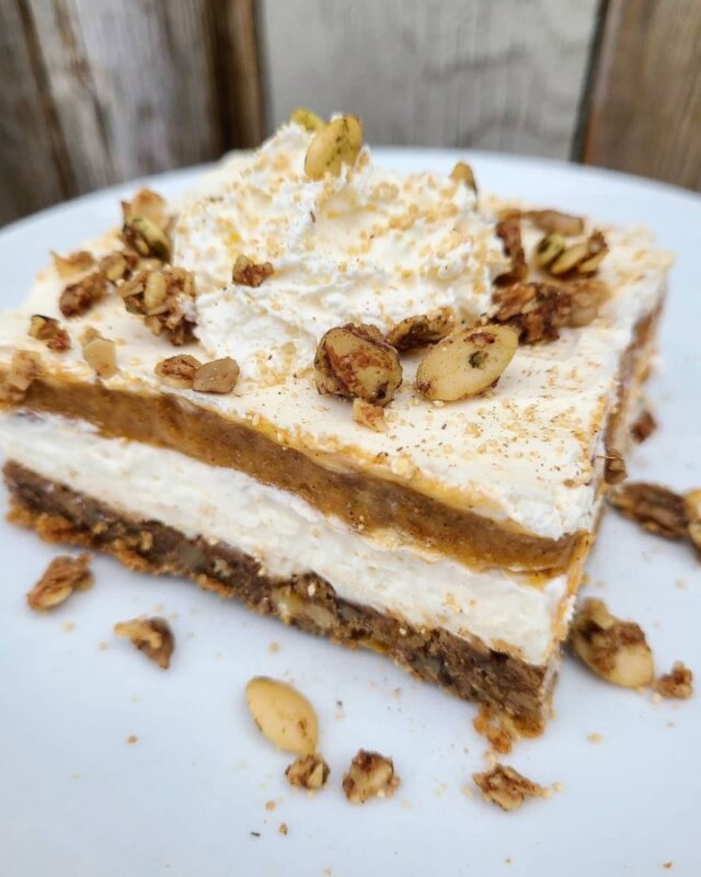 layered pumpkin dessert simply delish instant vanilla pudding
