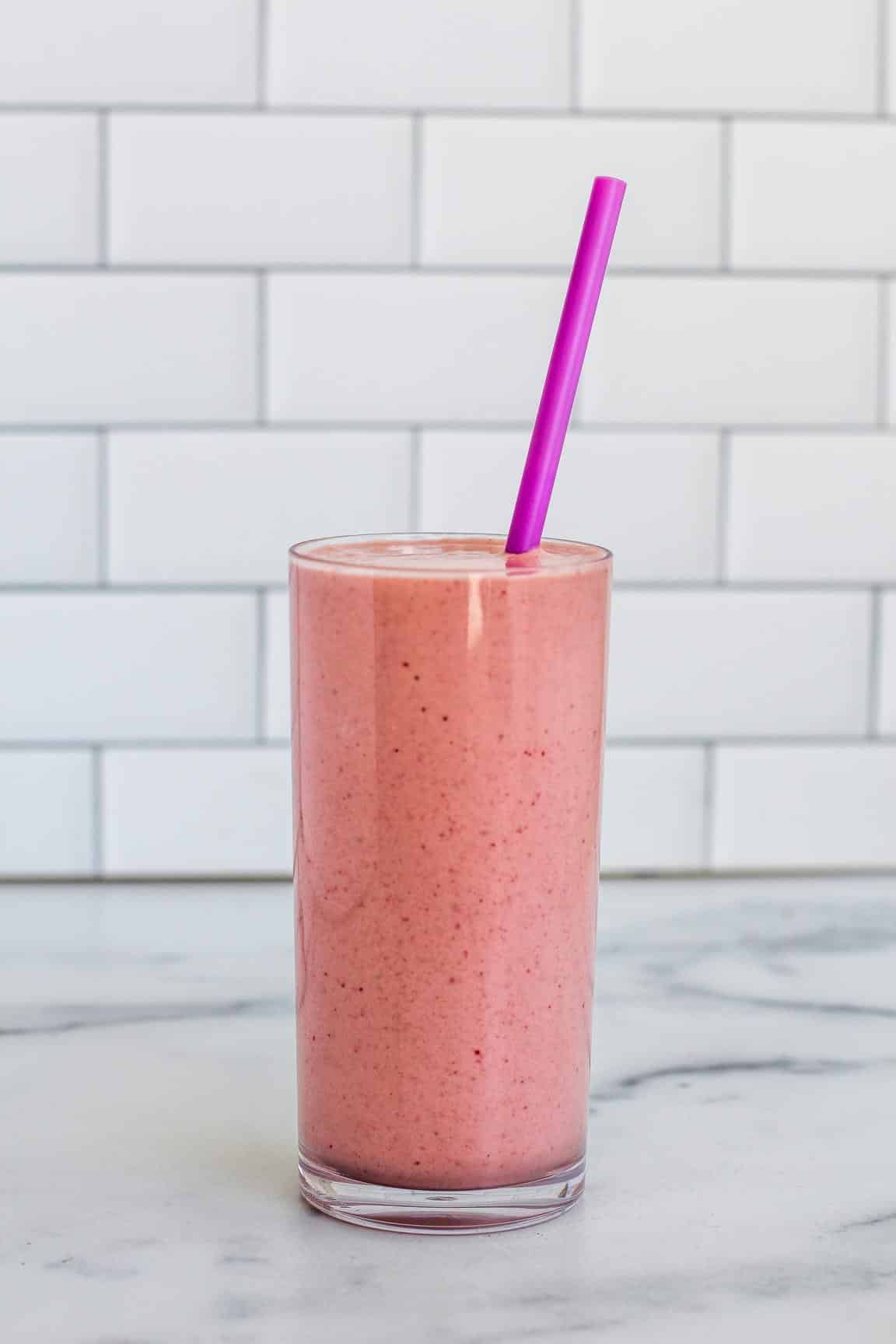 Strawberry Banana Pudding Smoothie