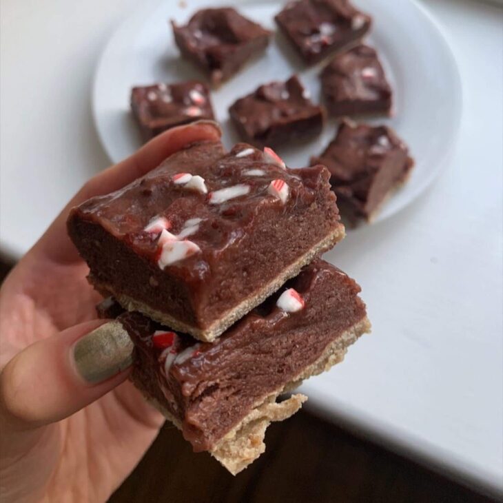 Vegan Chocolate Peppermint Bars