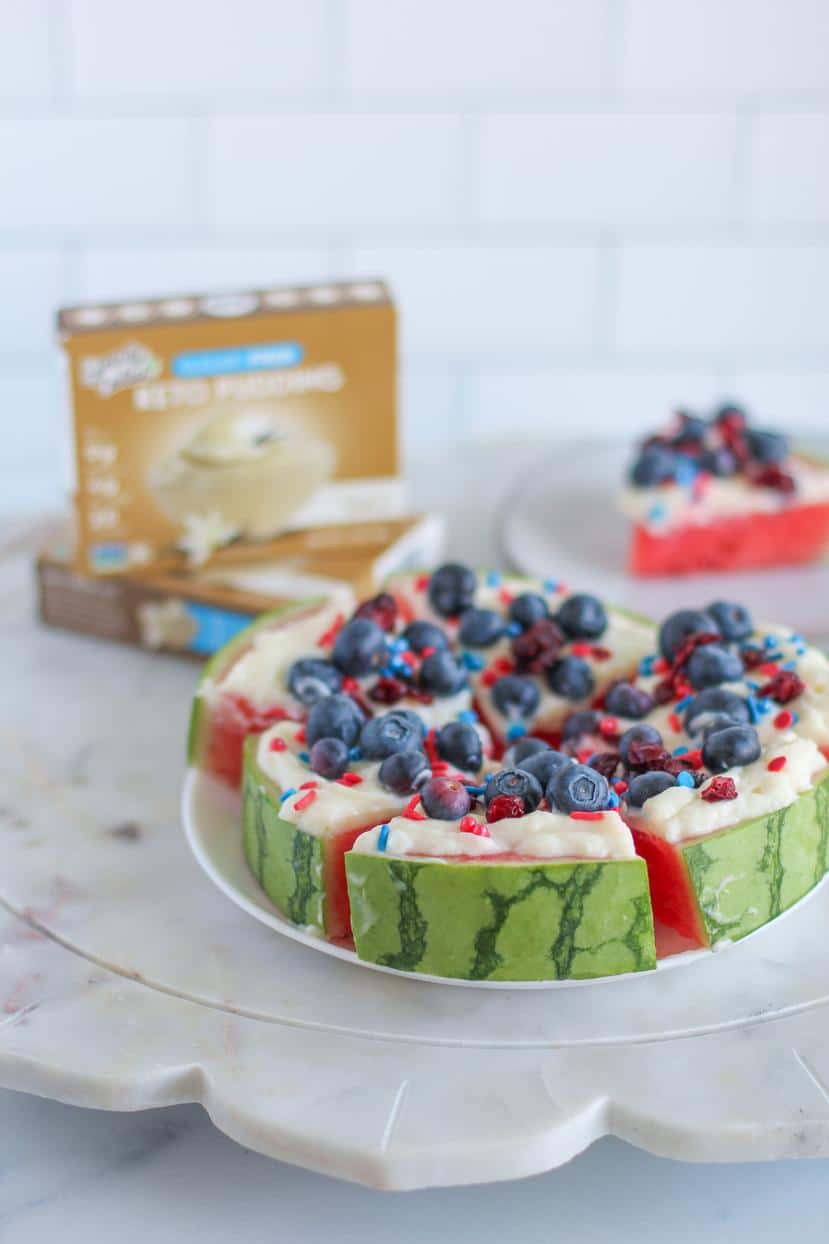 Watermelon Dessert Pizza