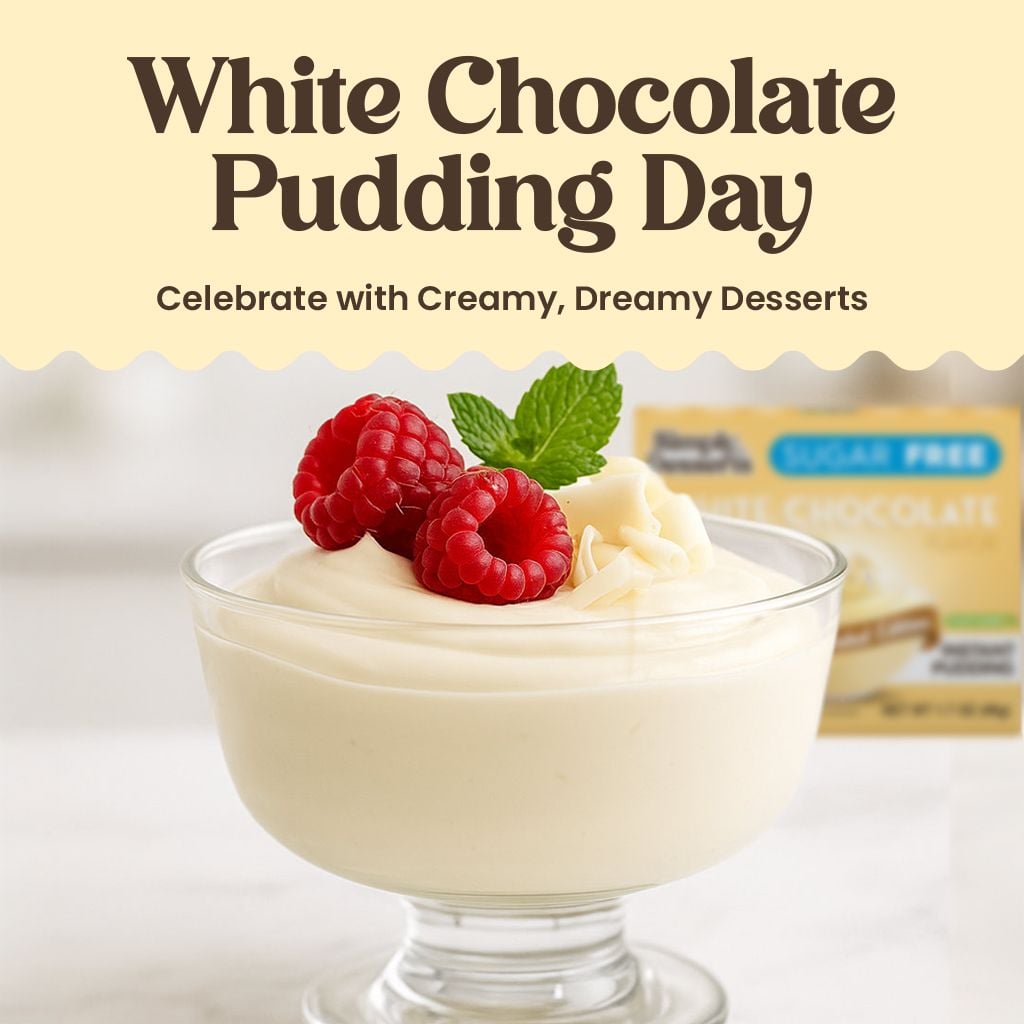 White Chocolate Pudding Day