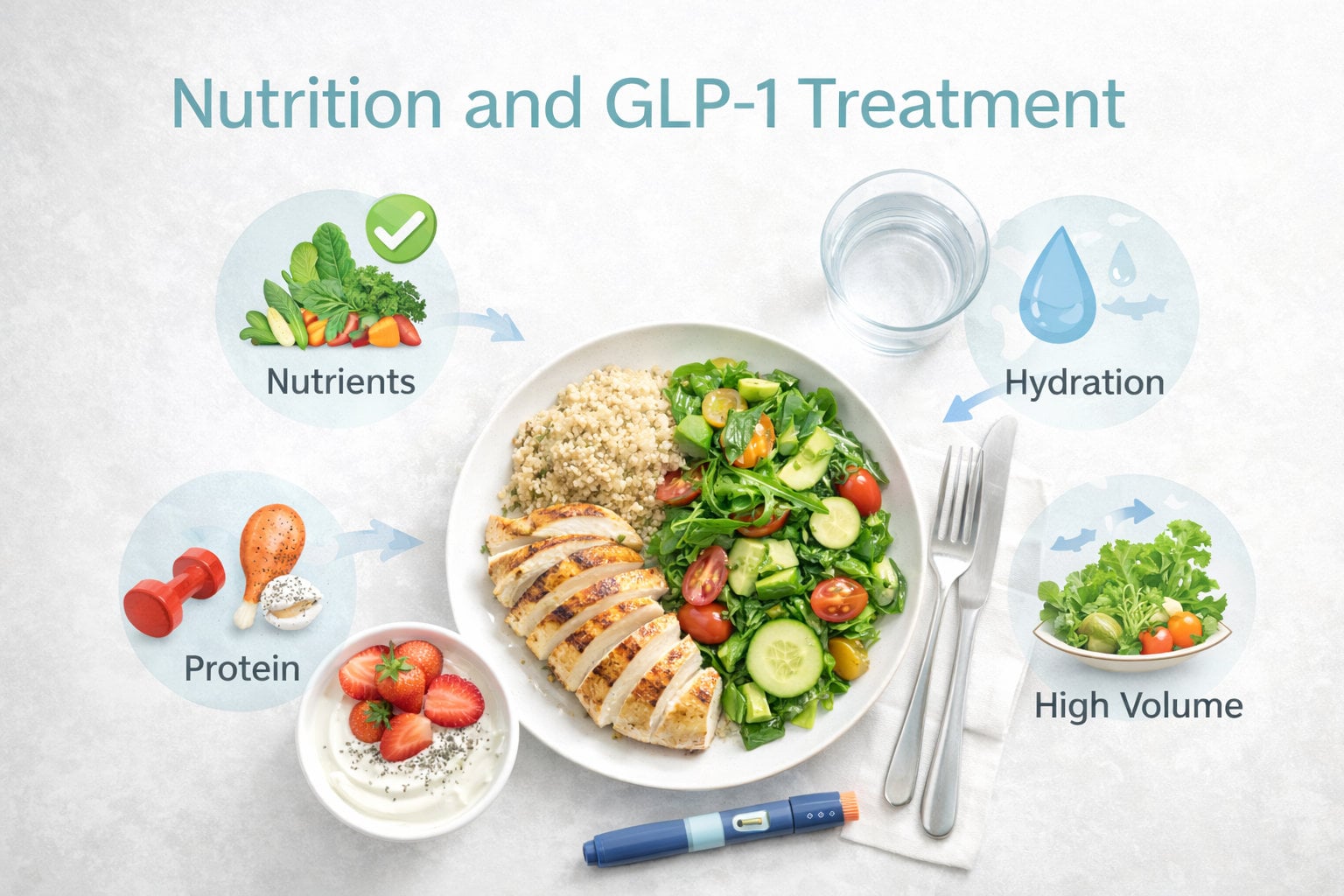 Nutrition and GLP-1 Treatment
