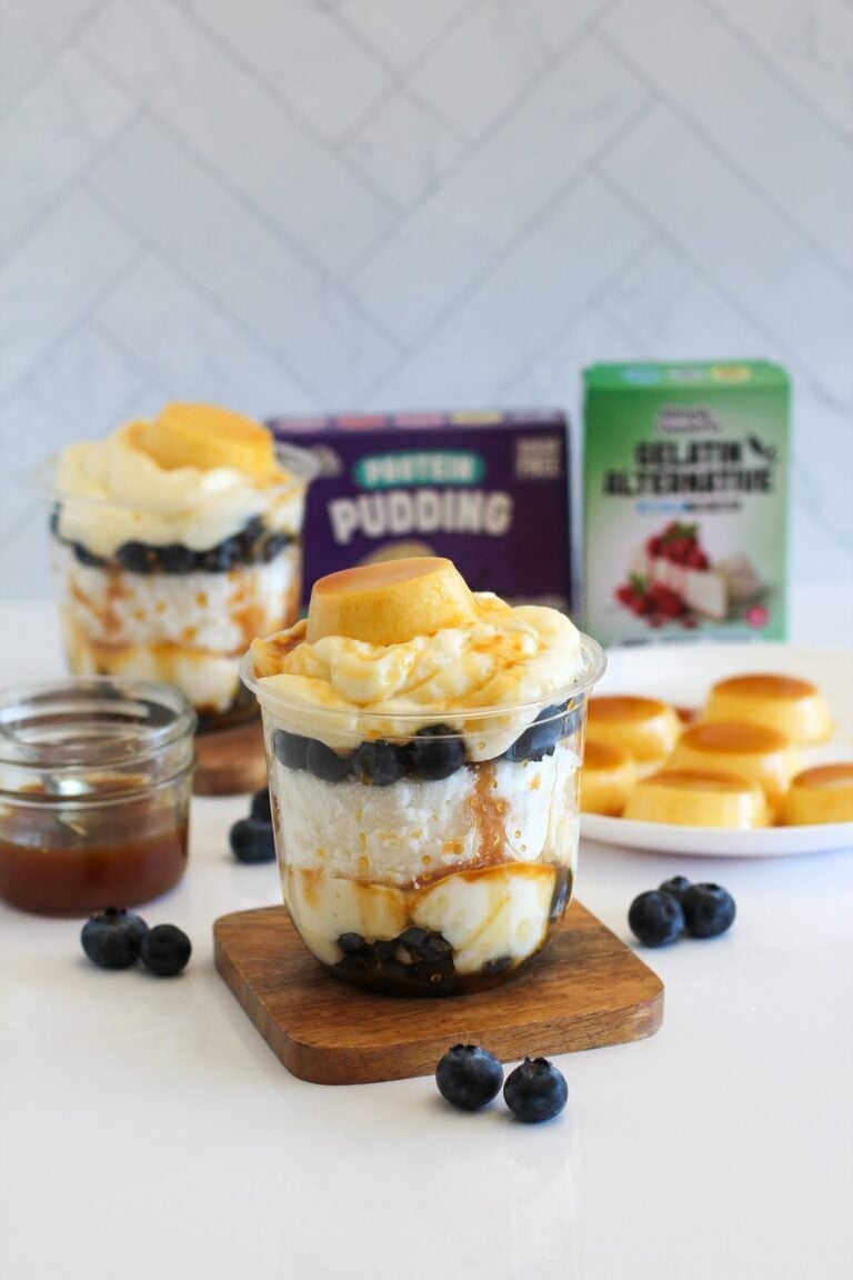 Blueberry Flan Parfaits 01