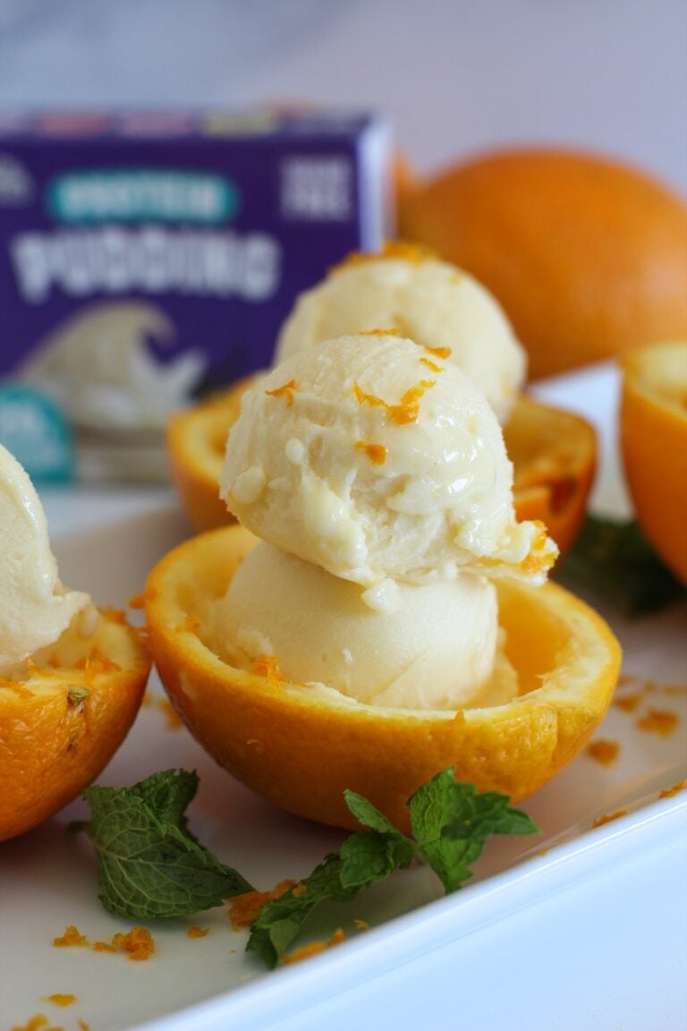 Orange Creamsicle Protein Ice Cream 01