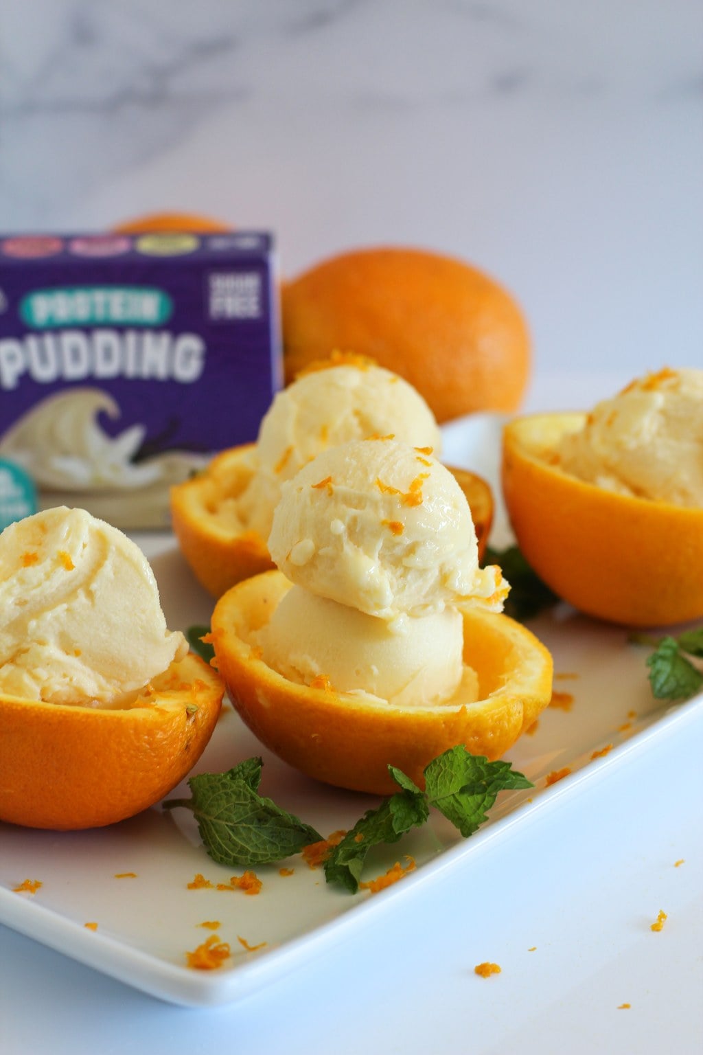 Orange Creamsicle Protein Ice Cream 02